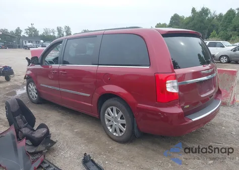 2016 Chrysler Town & Country Touring из США, поврежденный, VIN 2C4RC1BG2GR198482